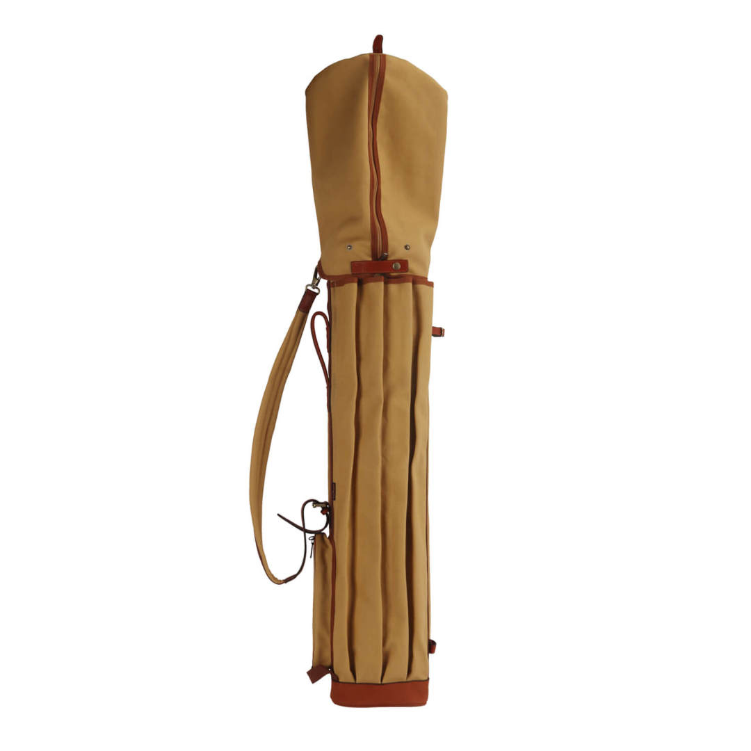 TOURBON Vintage Canvas Pencil Golf Club Bag 90CM