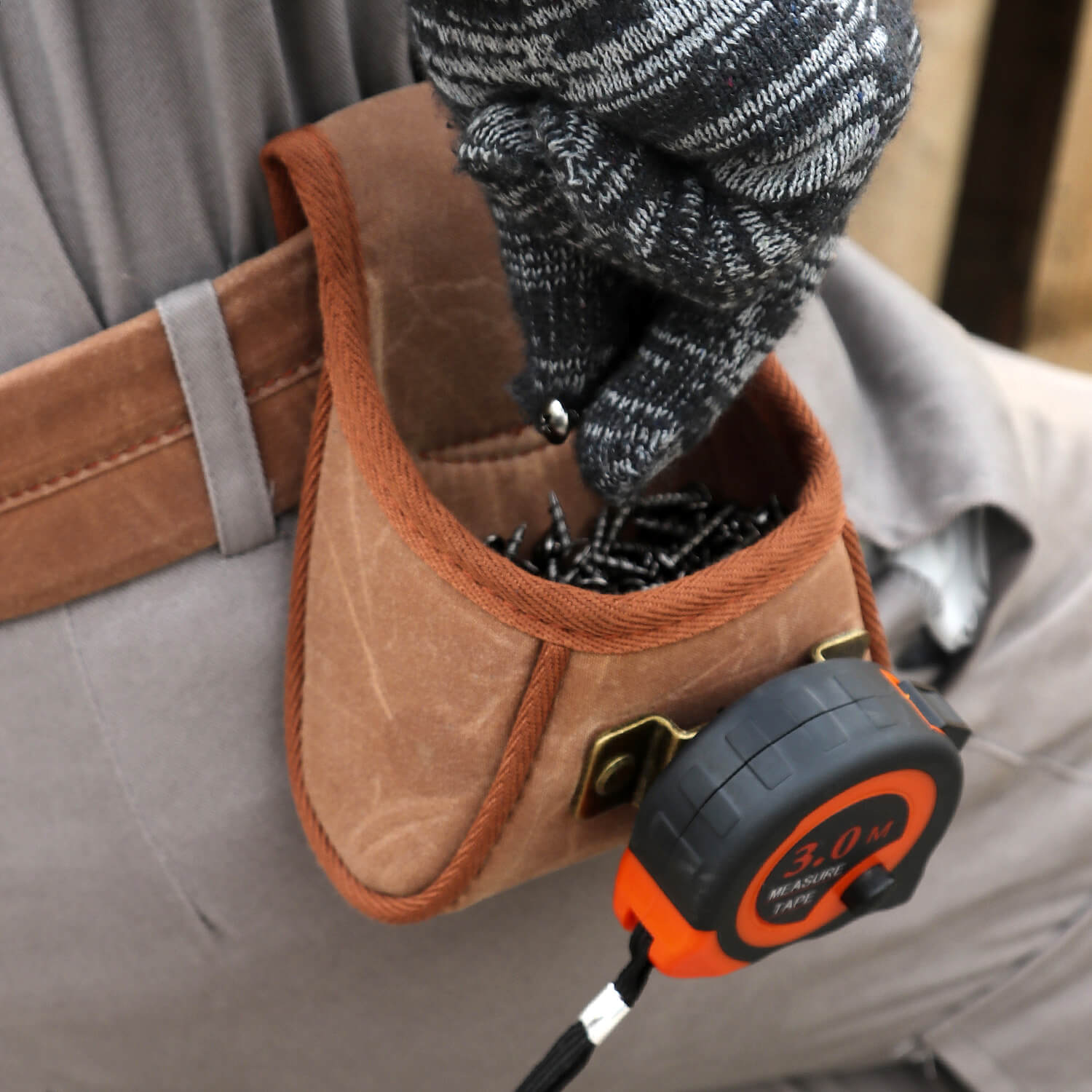 PISKGODSF Integrated Roller Tool Bag - Large Portable