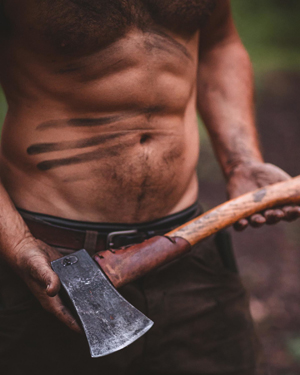 leather hatchet holster