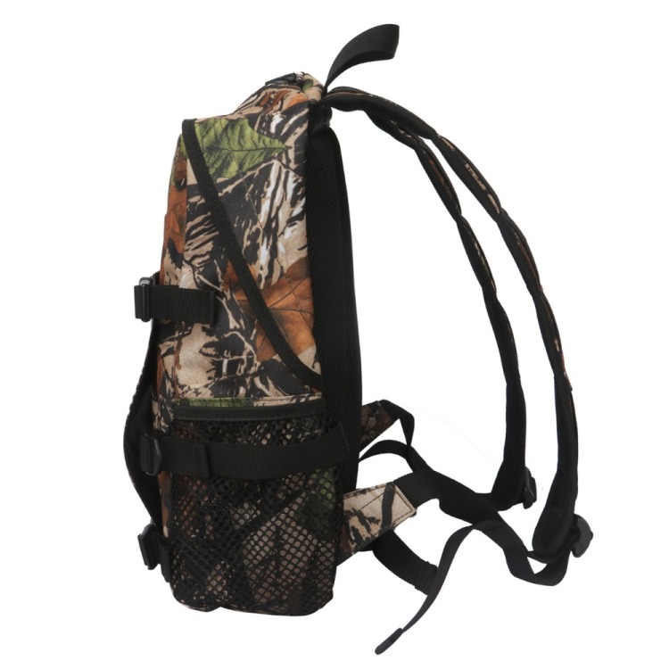 TOURBON Small Hunting Backpack Day Pack Rusack with Rifle Gun Holder CAMO