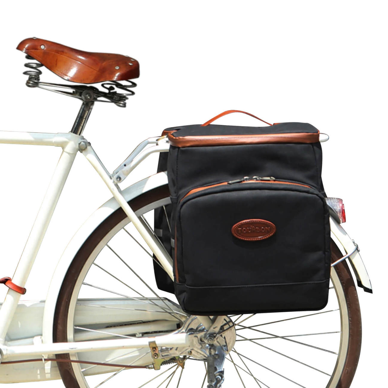 Bike Grocery Panniers Bag,Bike Rear Panniers Bag,Pannier Bag Waterproo TOURBONSTORE