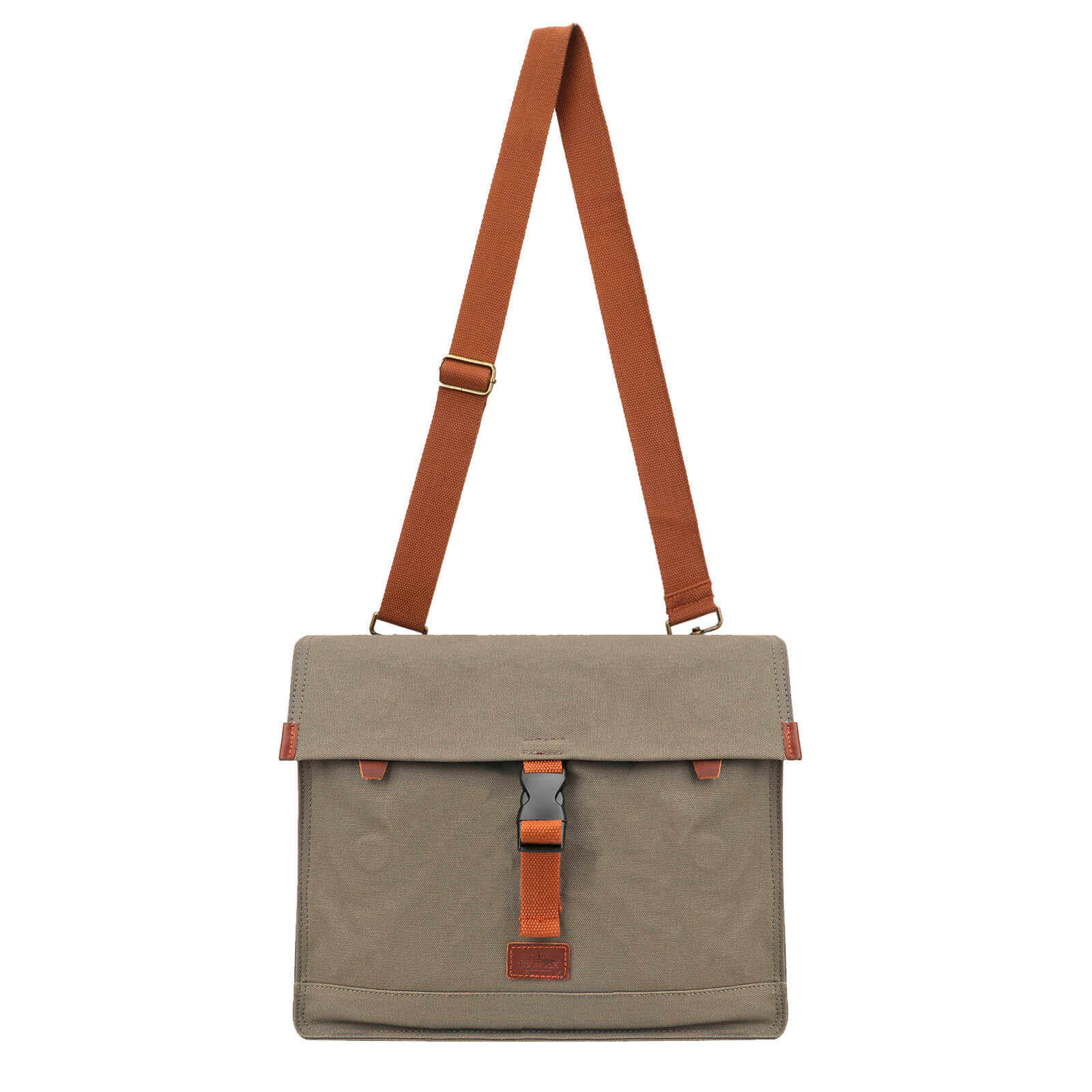 TOURBON Waterproof Canvas Bike Pannier Bag with Shoulder Strap 