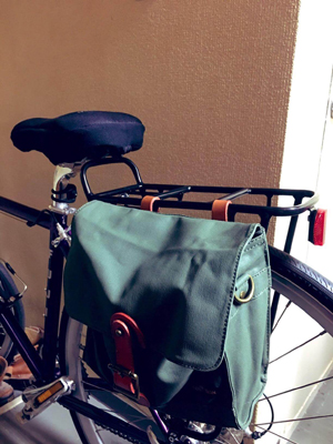 canvas handlebar bag