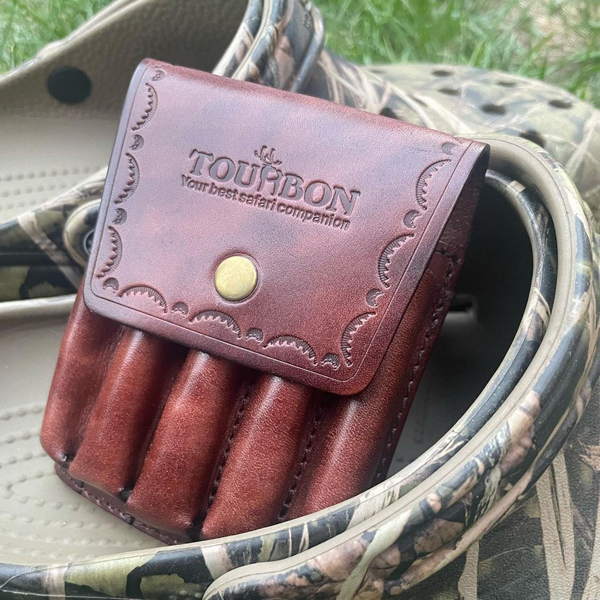 TOURBON Hunting Shell Holder Wallet 5 Rounds 