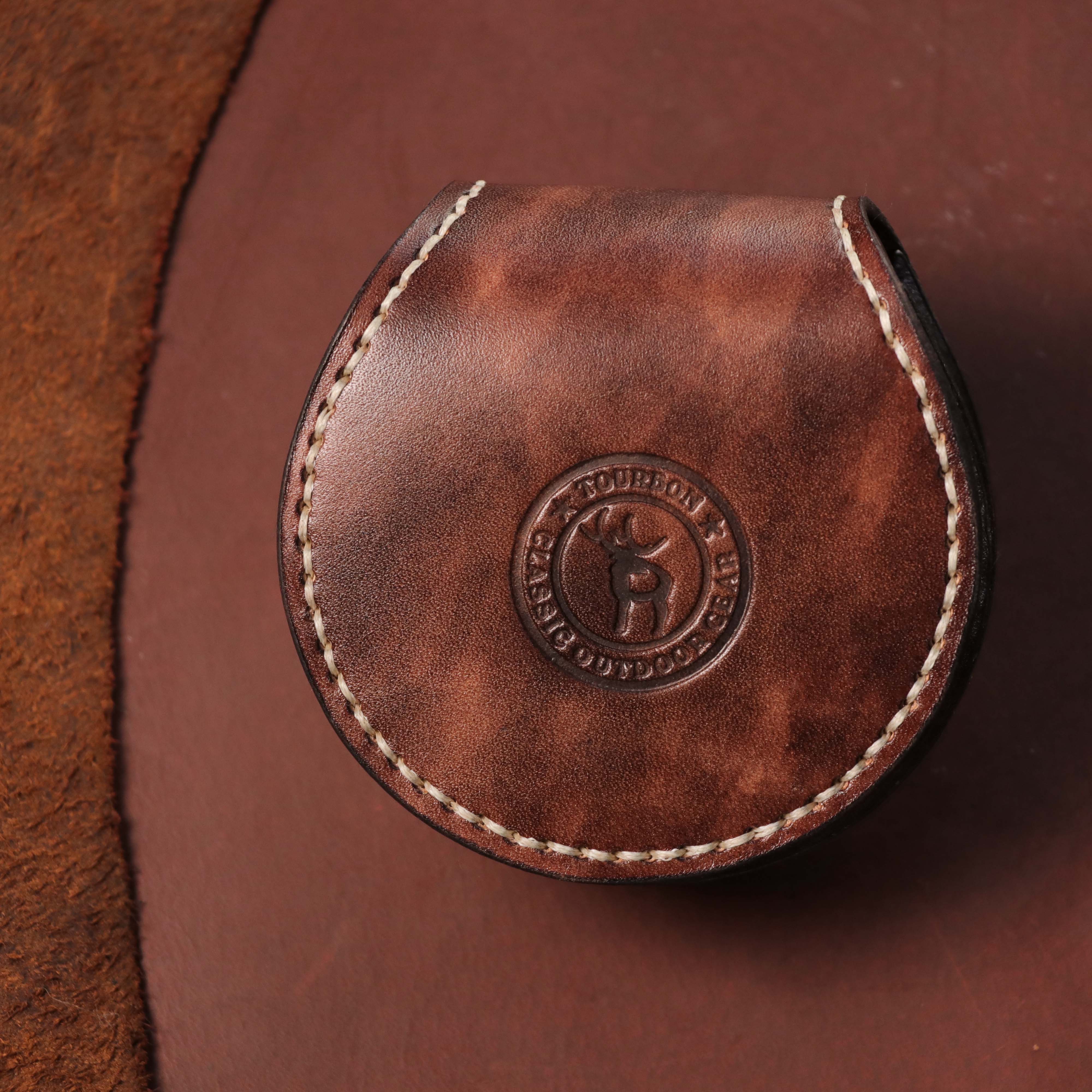 leather coin pouch