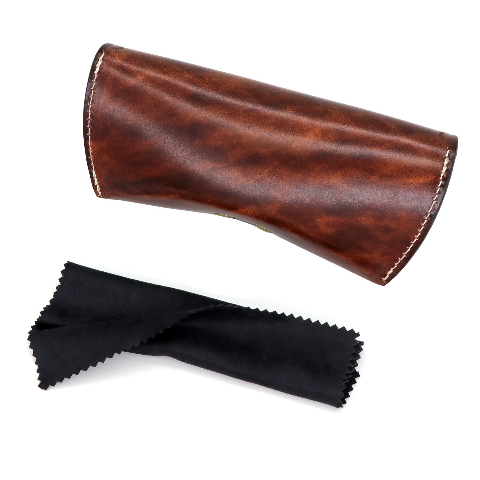  Deluxe Leather Hard Eyeglass Cases