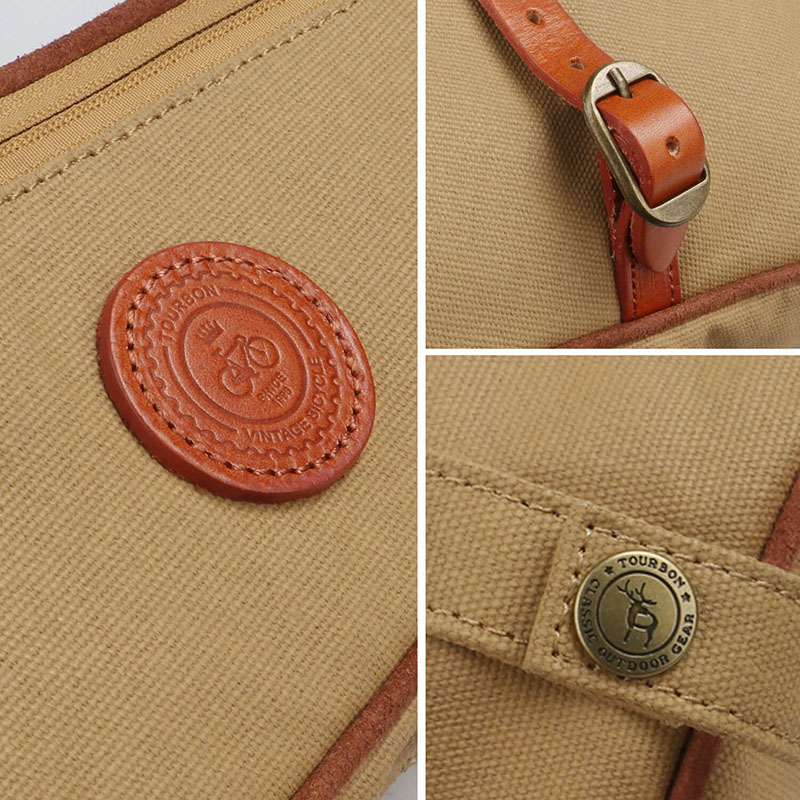 TOURBON Cycling Pouch Bicycle Triangle Bag Bike Frame Pack