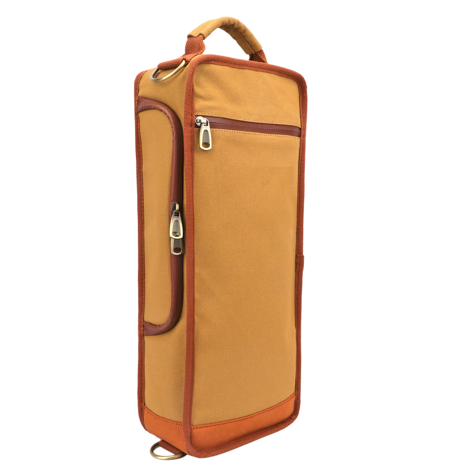 TOURBON Canvas Golf Cooler Bag Traveling Insulated Tote Bag