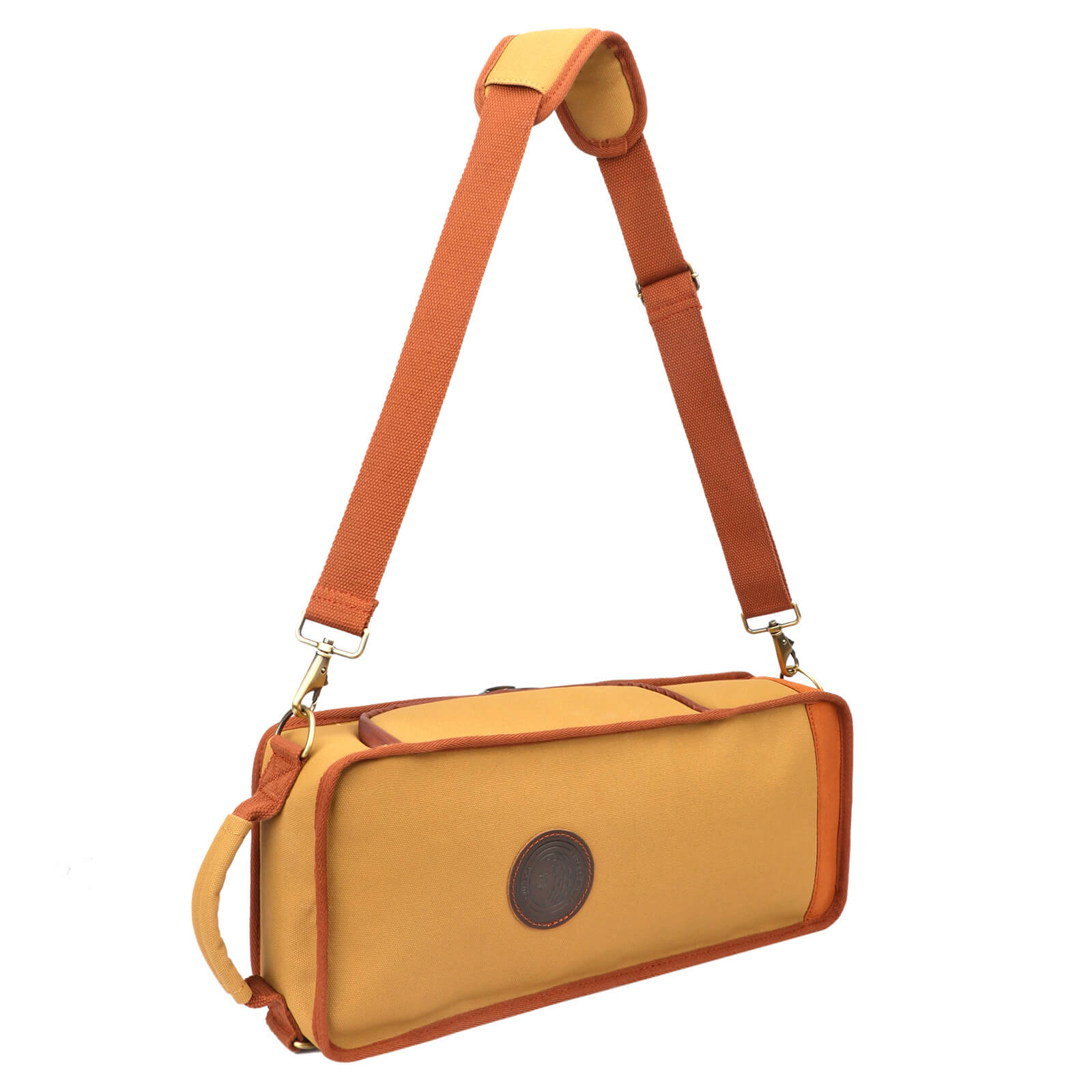 TOURBON Canvas Golf Cooler Bag Traveling Insulated Tote Bag