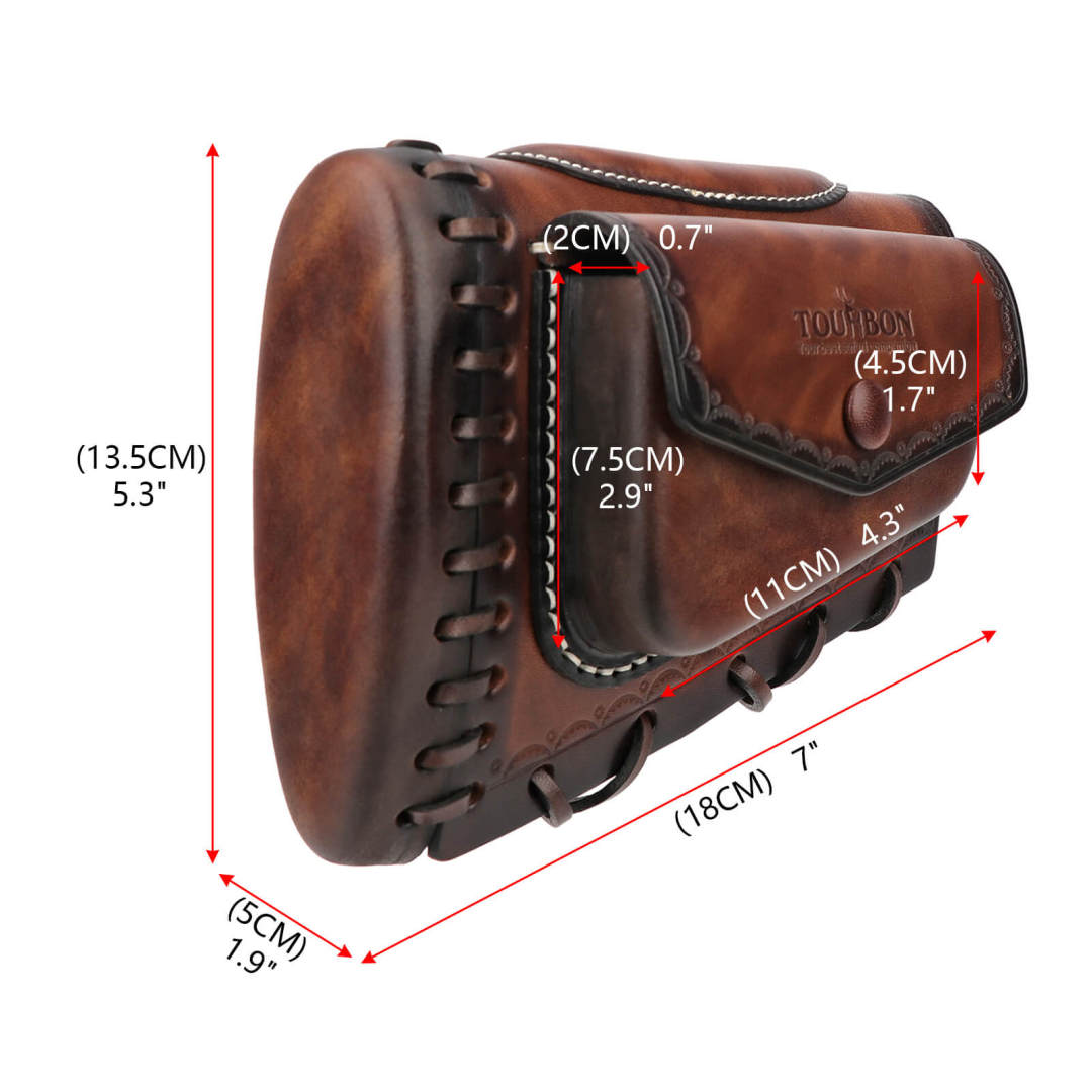 TOURBON Leather Cheek Raiser