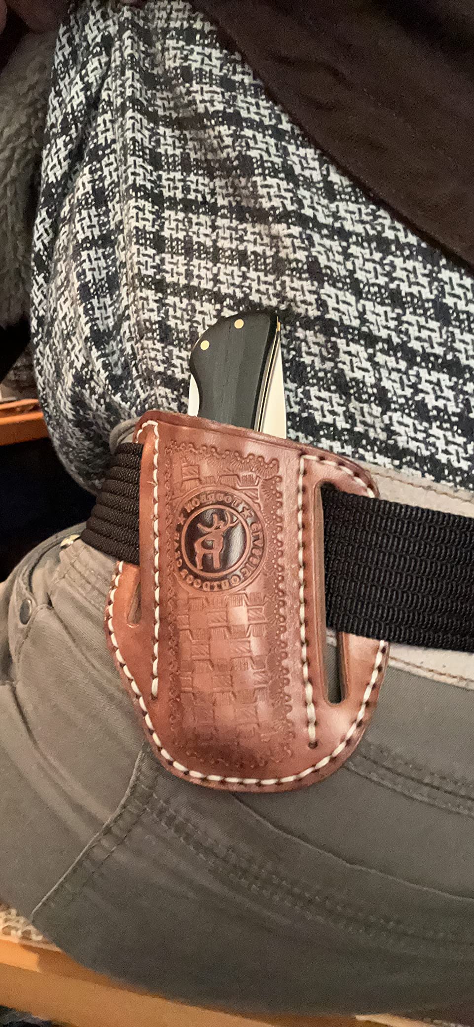 knife sheath leather