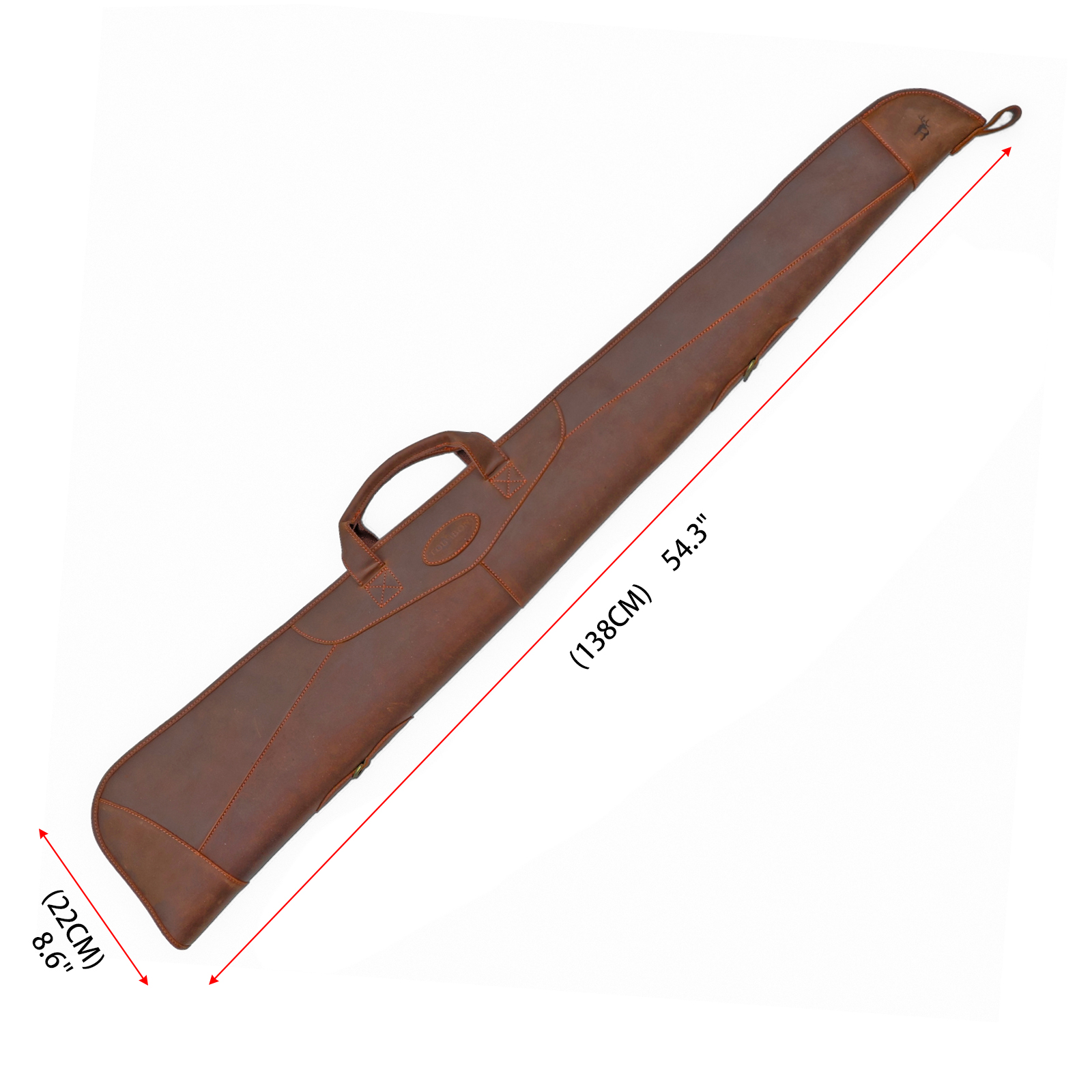 Vintage Leather Hunting Bag