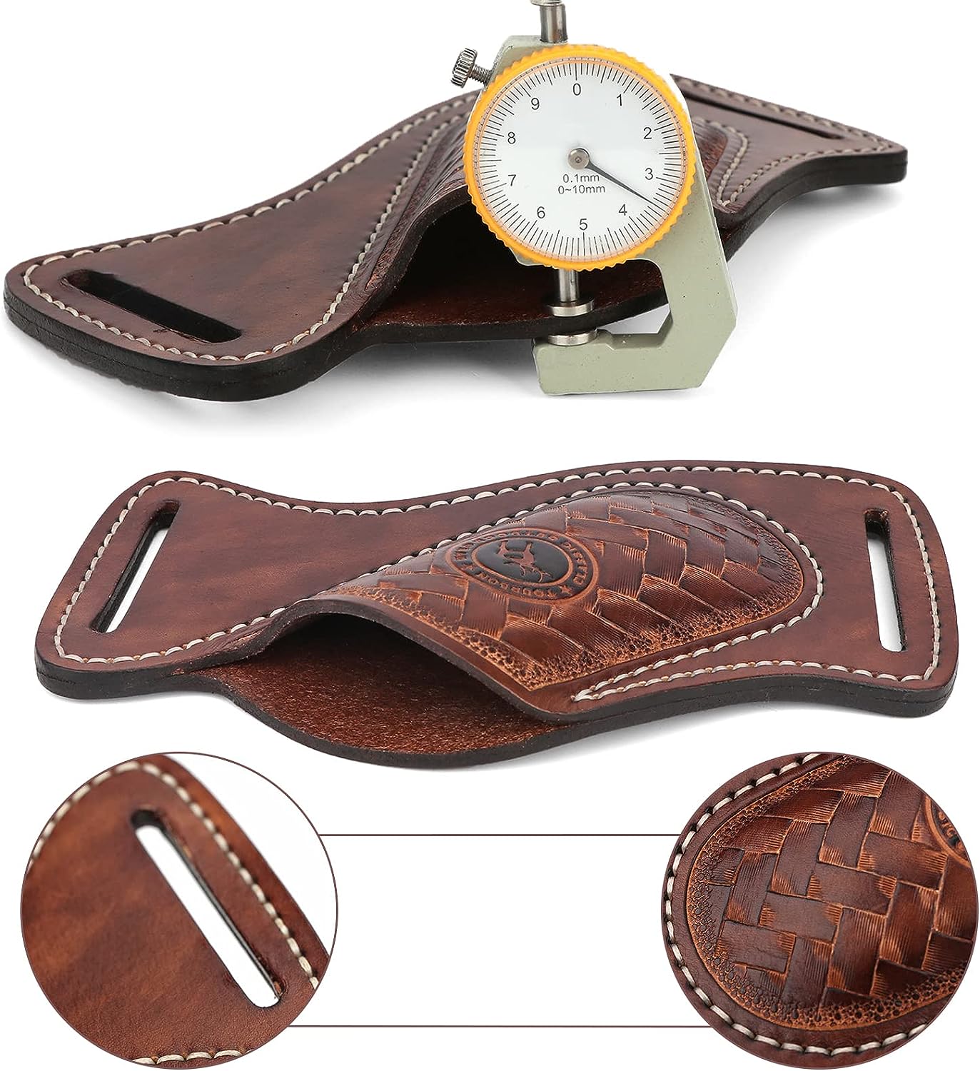 belt sheath for folding knife