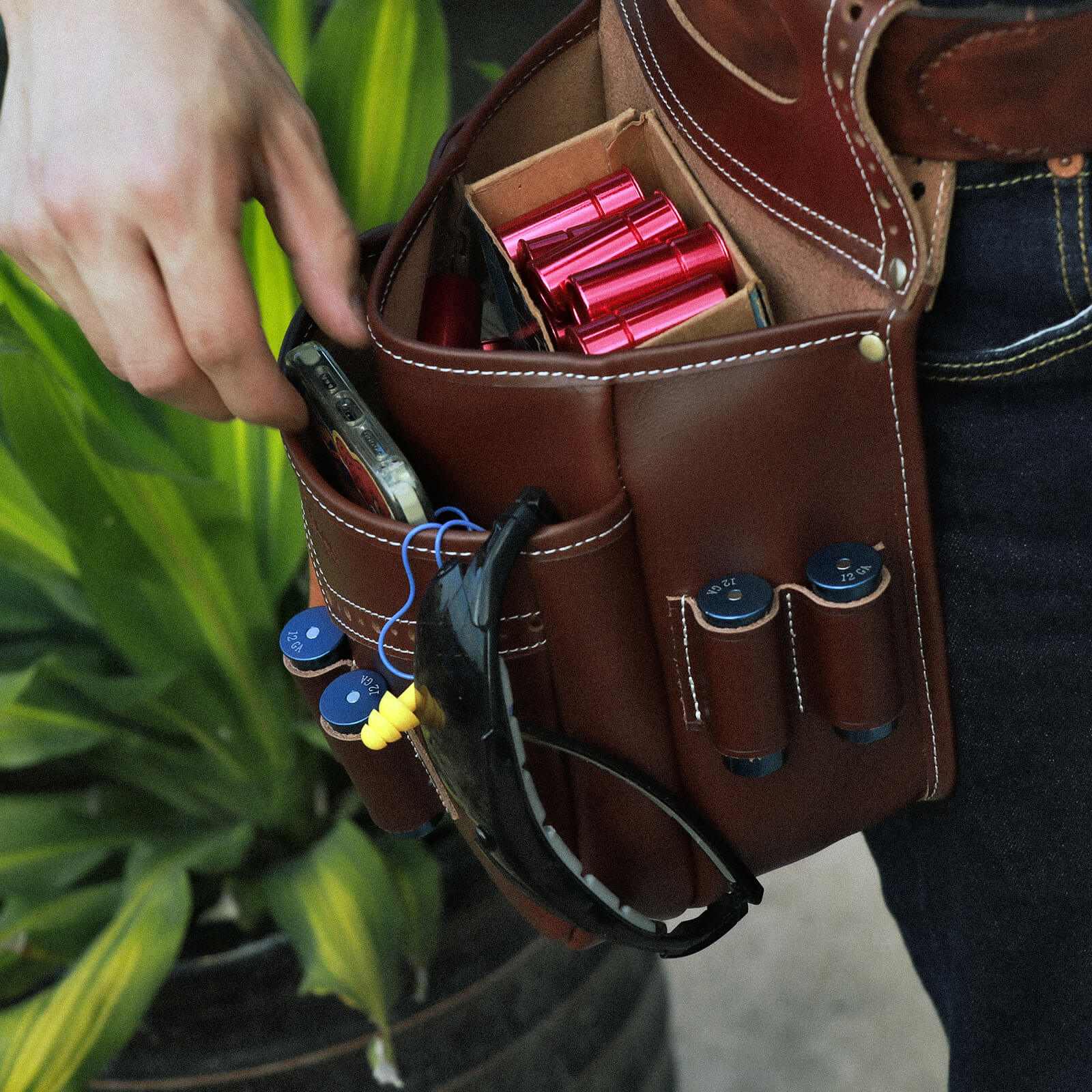 Leather Shooting Bag