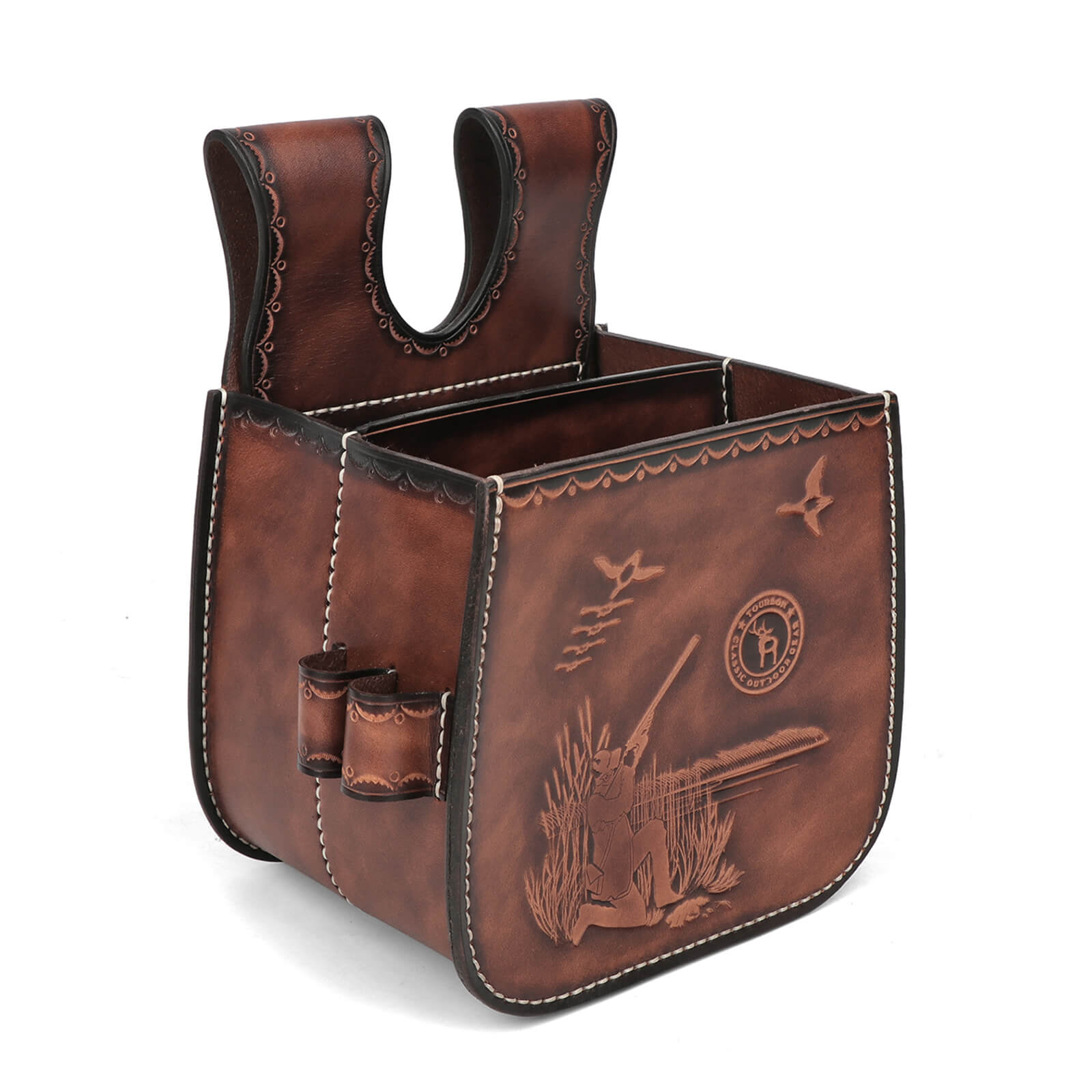 Deluxe Leather Shooting Bag