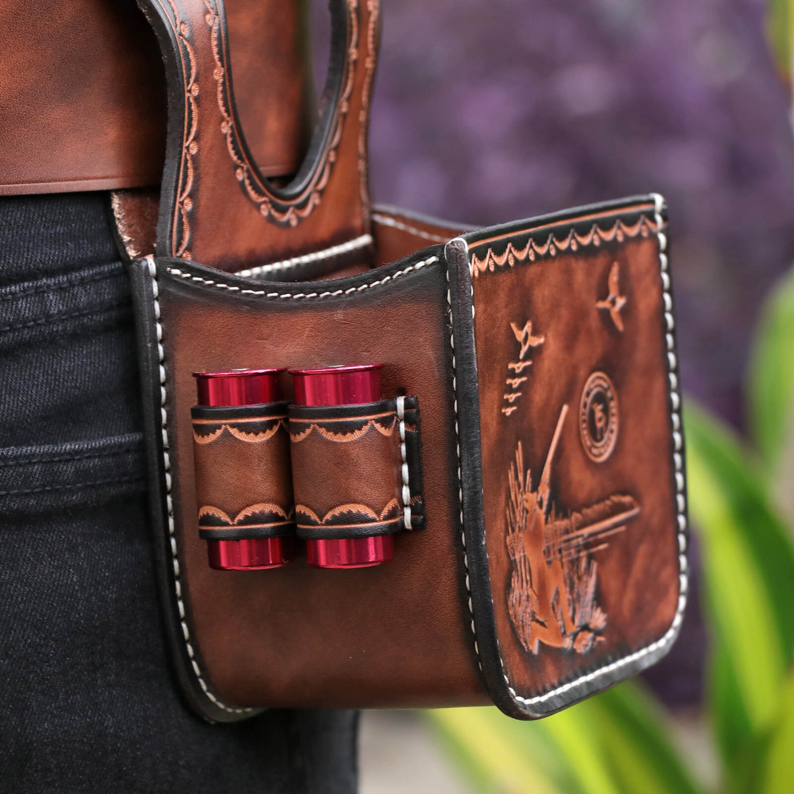 Leather Shooting Pouch