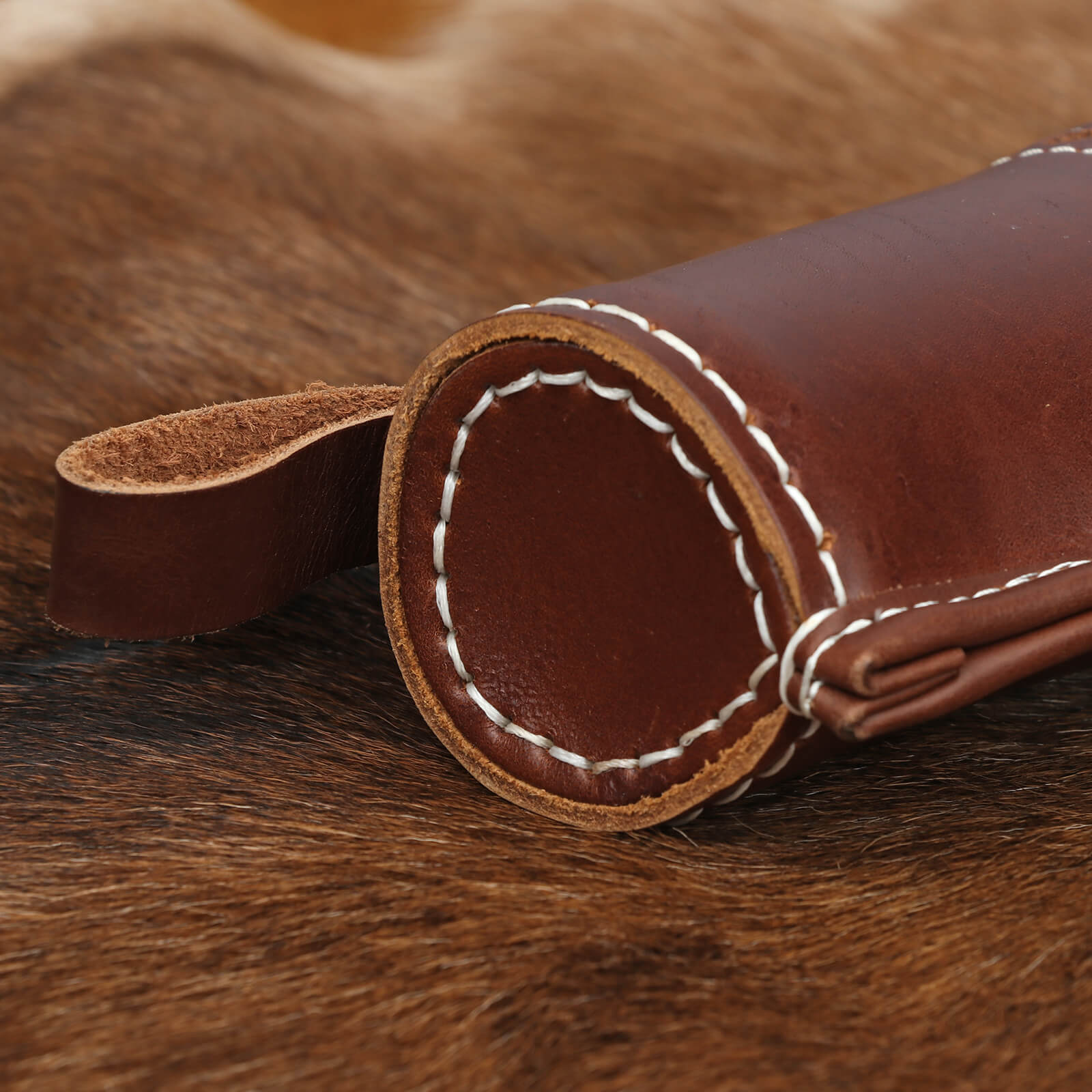 vintage leather slip