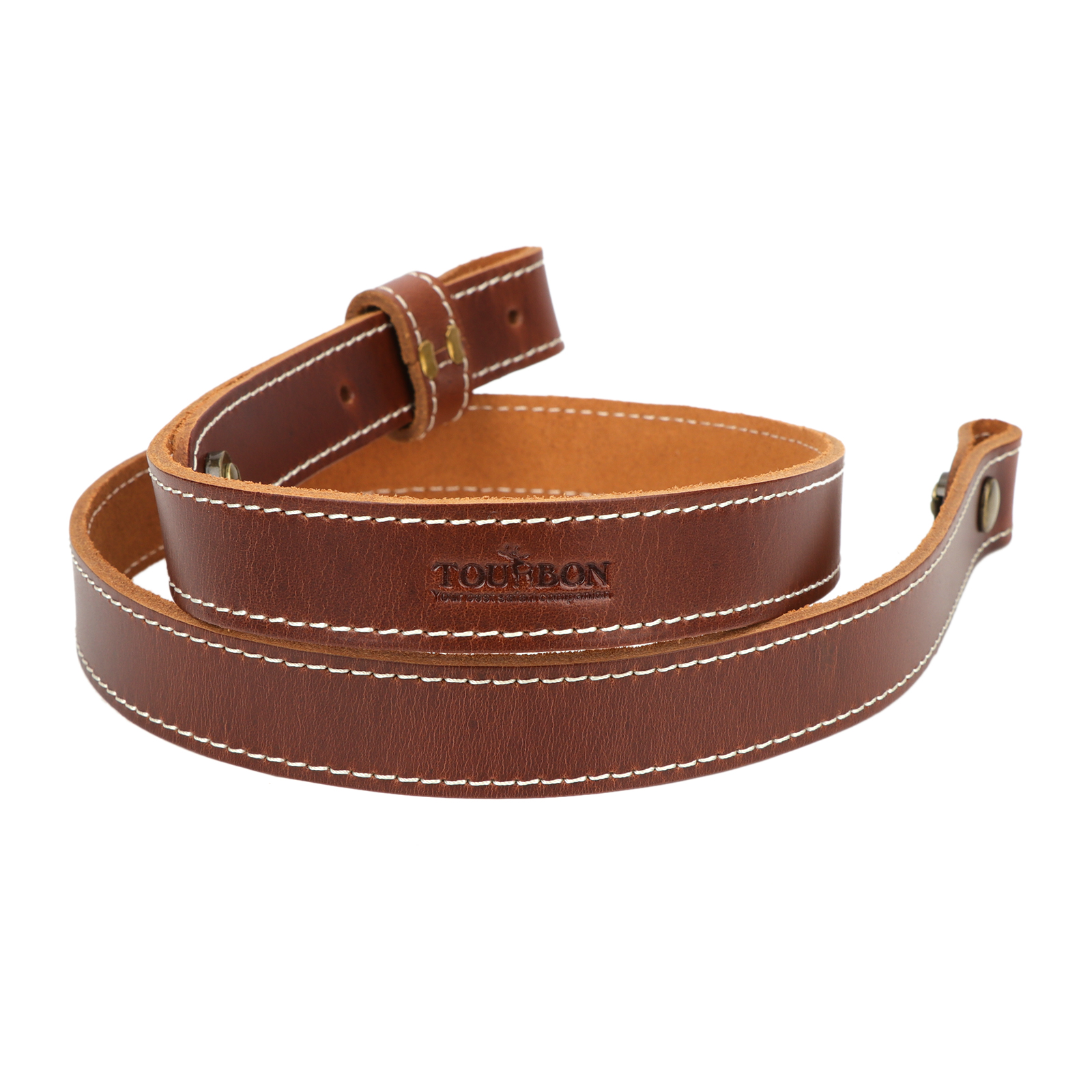 TOURBON Leather Sling with Swivels