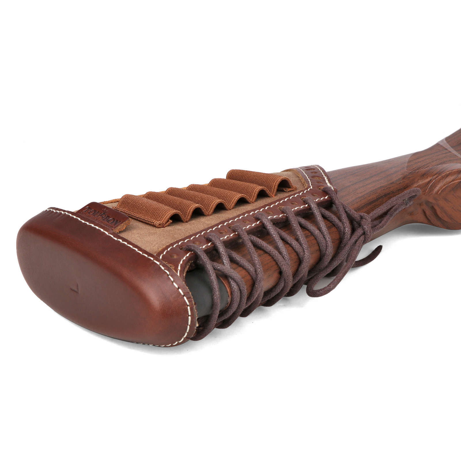 TOURBON Leather Shooting Slip on Recoil Pad