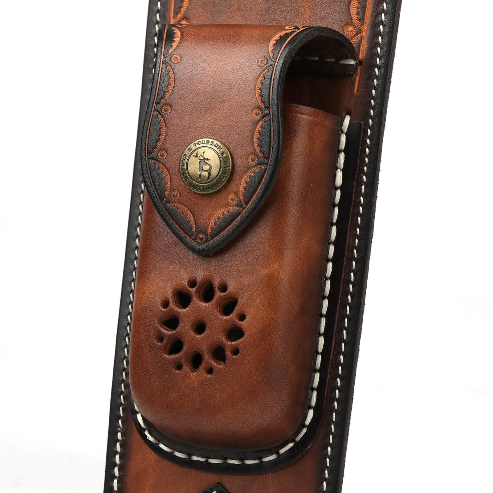 Vintage Leather Sling With Swivels 