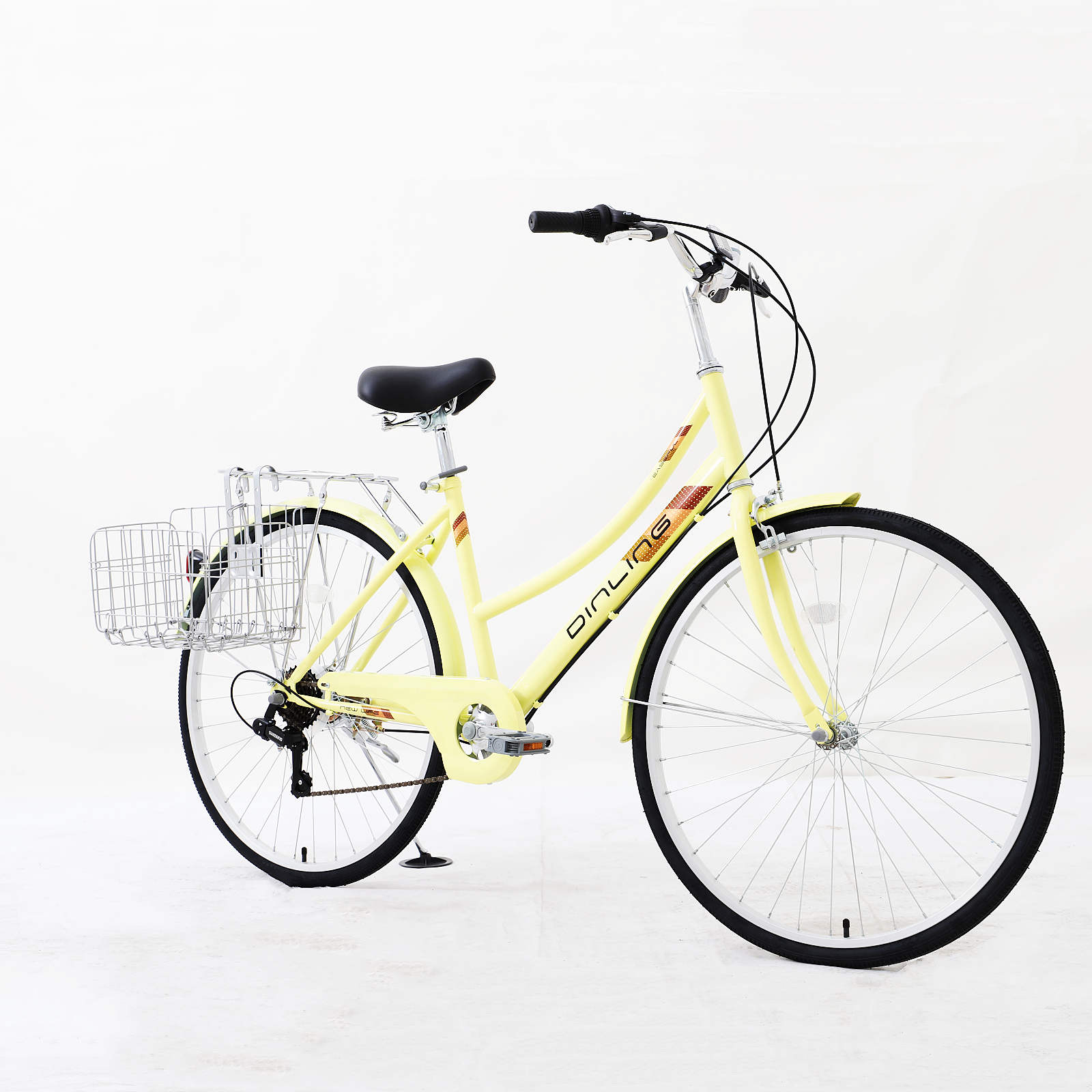 【US in Stock】 Classic Cruiser Bike for Women 26 Inch Comfort Beach Cruiser Bicycle for Adults Students Office Workers 