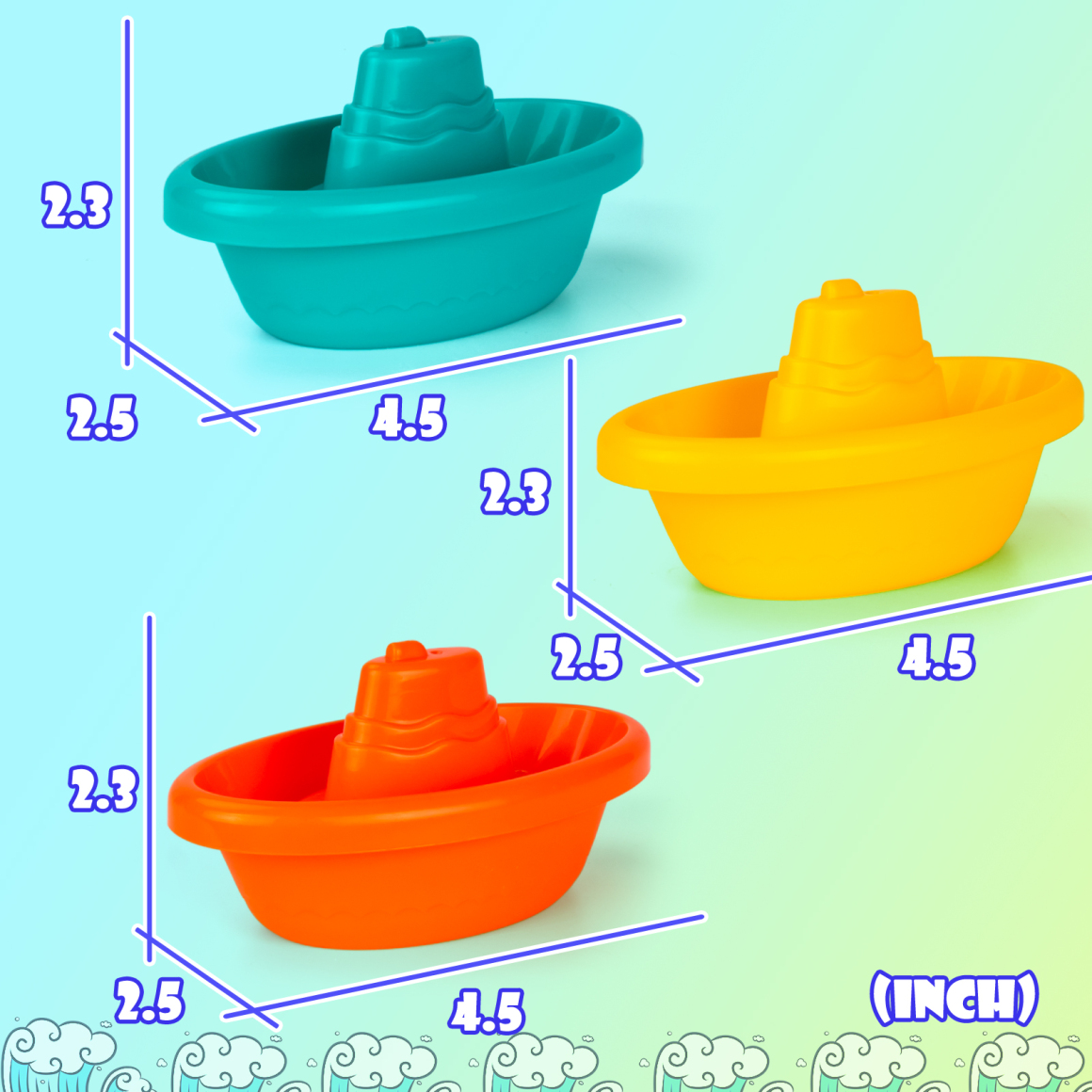 toy boat bathtub