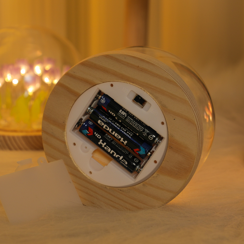 DIY Glass Tulip Globe