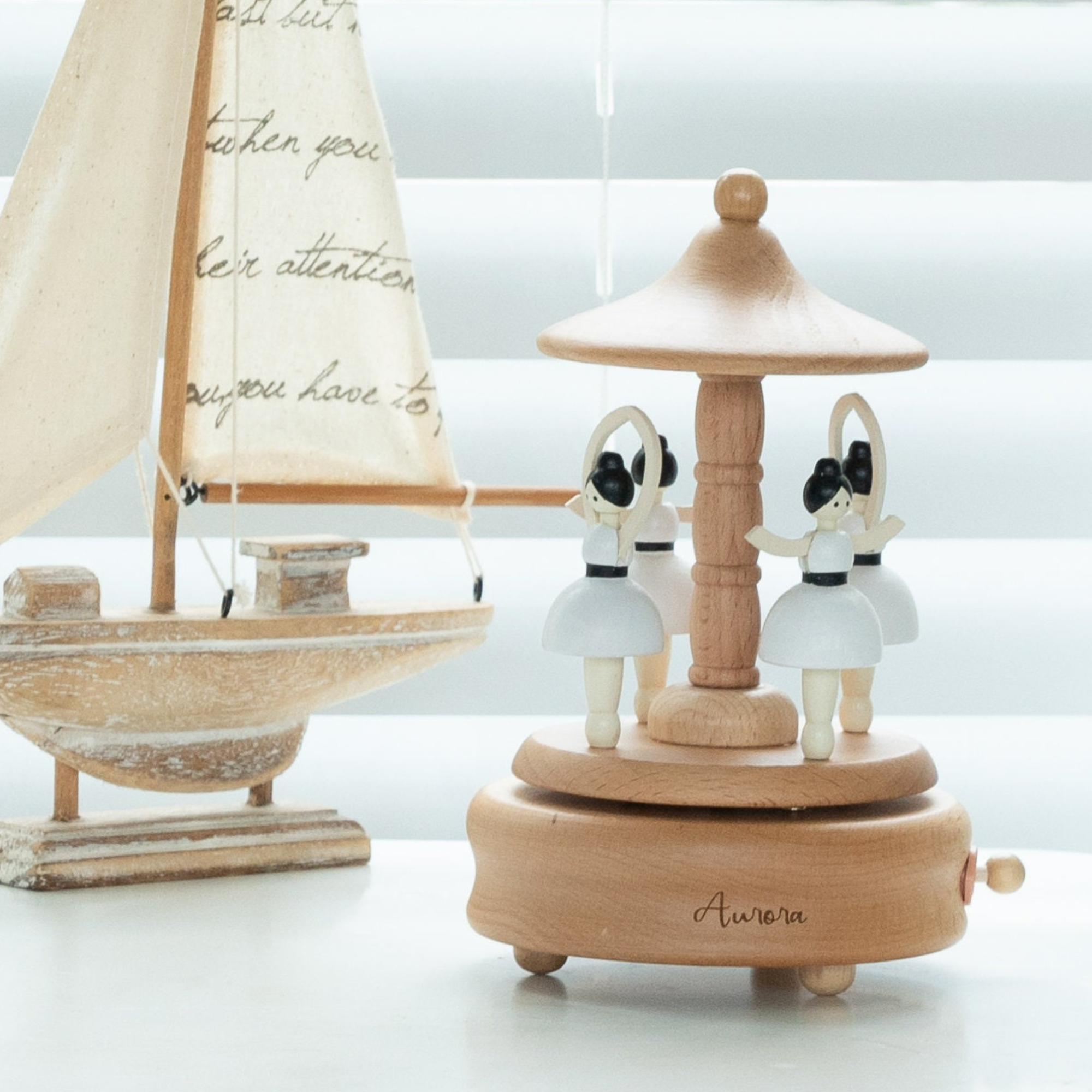 Personalized Wooden Heirloom Music Box 