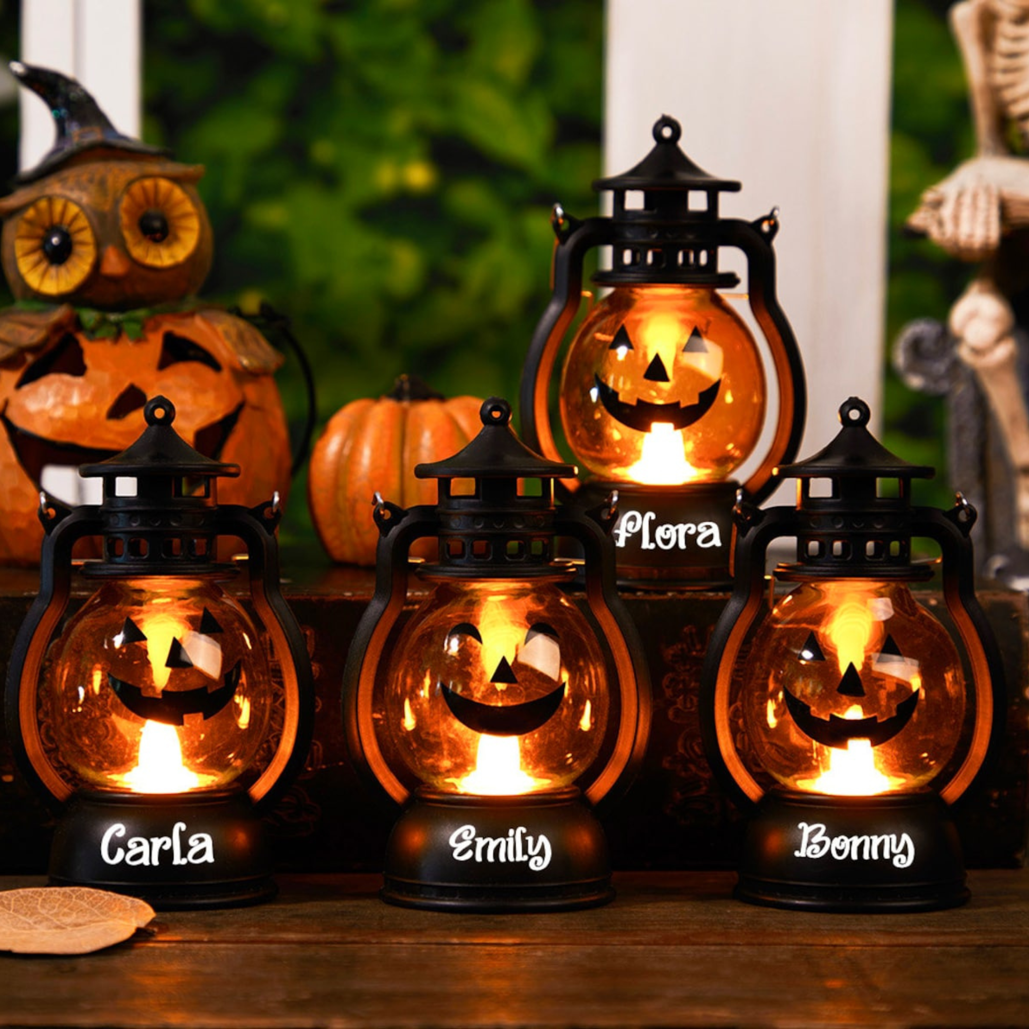Personalized Halloween Kids Lantern 