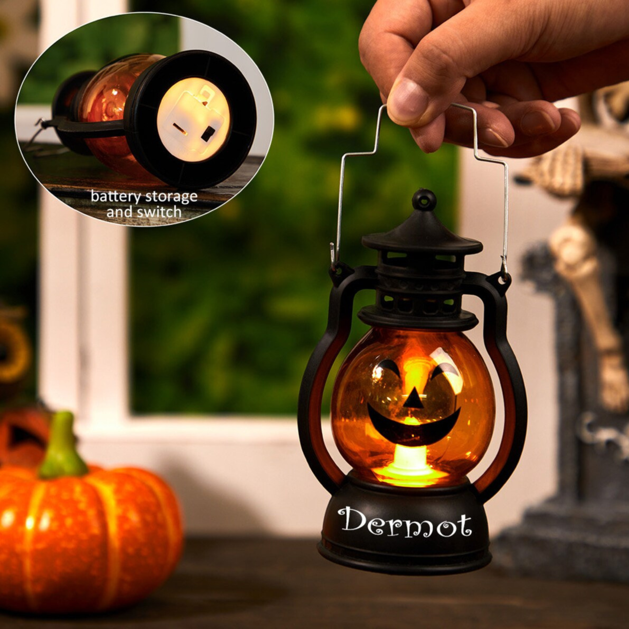 Personalized Halloween Kids Lantern 