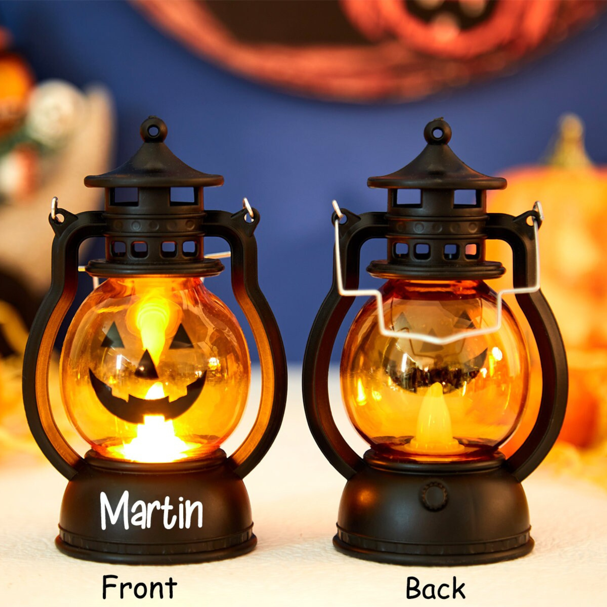 Personalized Halloween Kids Lantern 