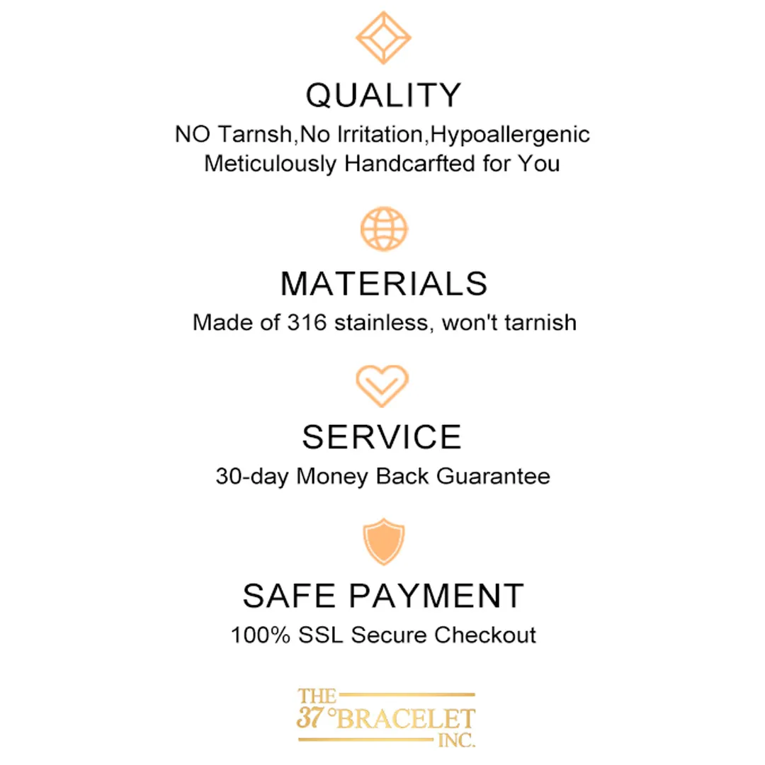 Custom Family Birthstone Raw Crystal Bracelet