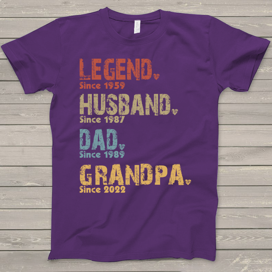 Legend Husband Dad Grandpa