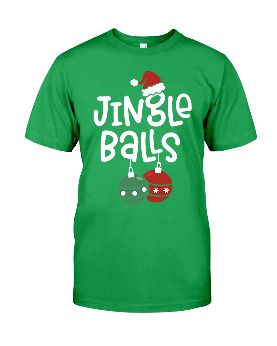 Perfect Couple Shirts: Jingle Balls - Tinsel Tits Matching Couple Shirts Classic T-Shirt
