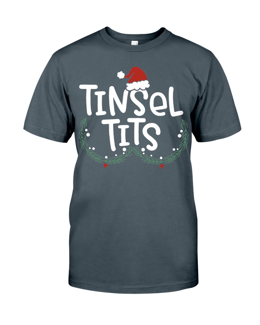 Perfect Couple Shirts: Jingle Balls - Tinsel Tits Matching Couple Shirts Classic T-Shirt