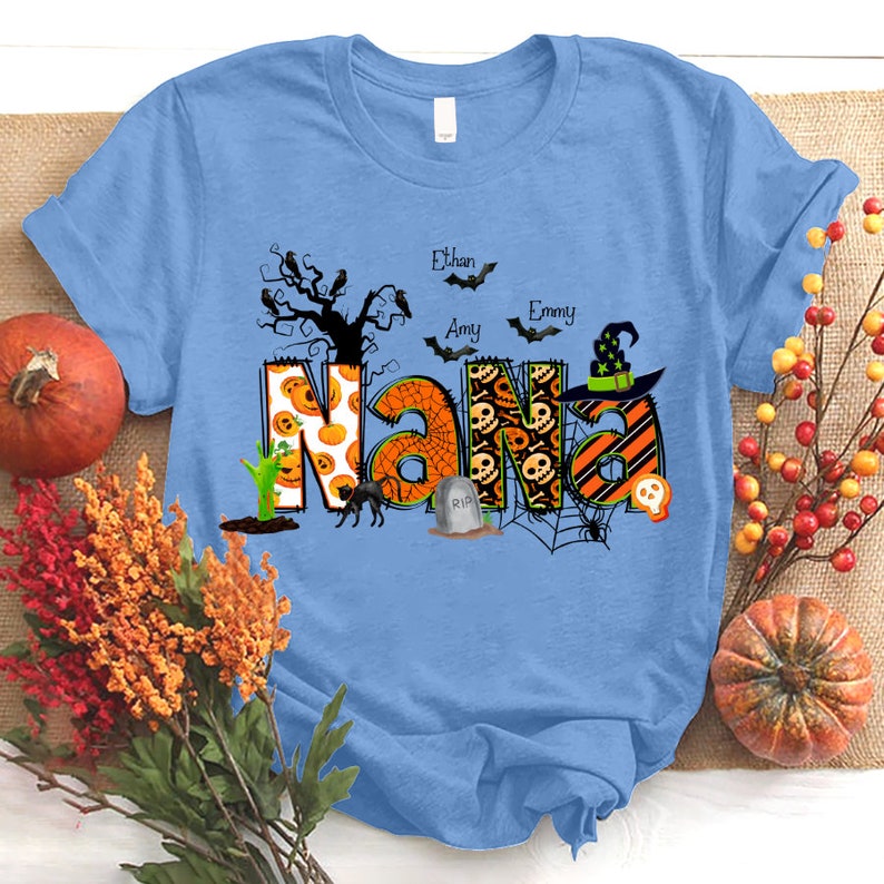 Personalized Nana Halloween Shirt