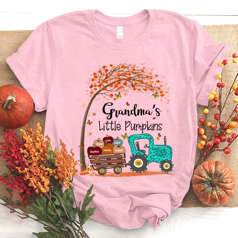 Personalized Mimi Little Pumpkin Shirt