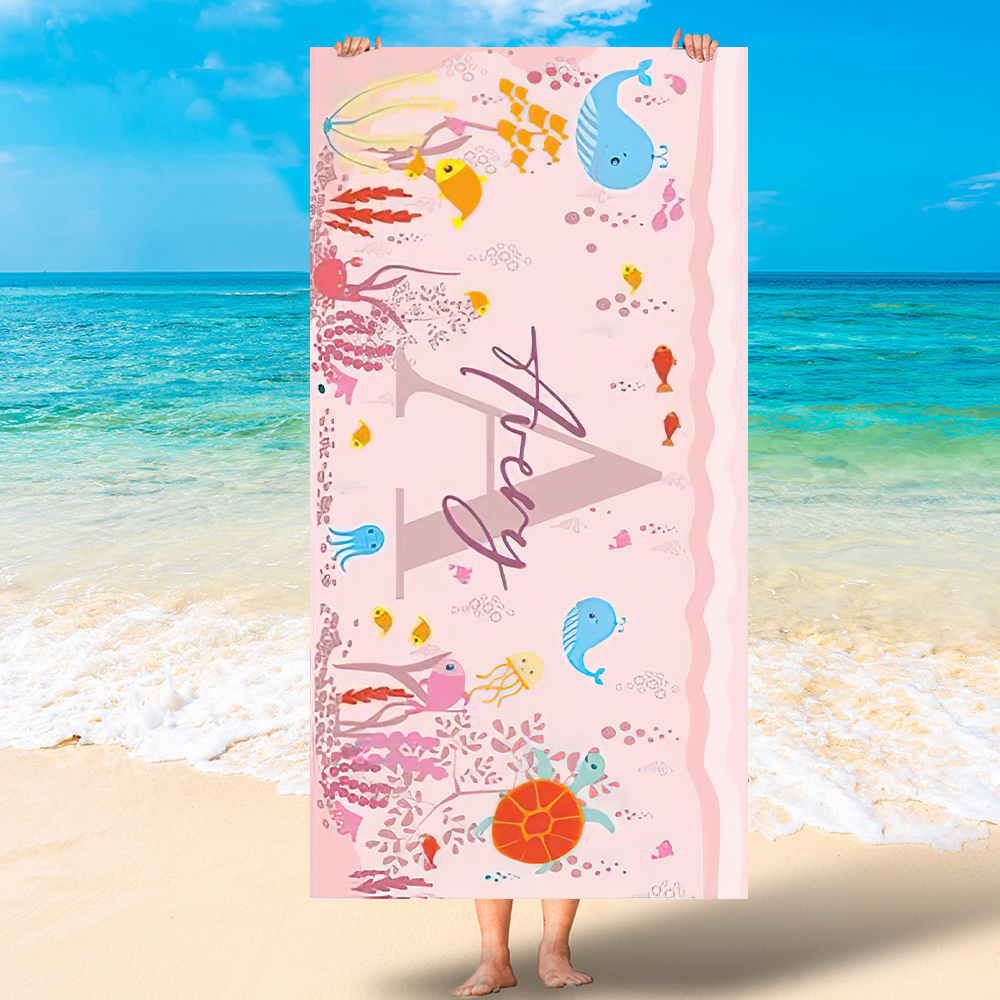 Personalized Lovely Kid Towel for Summer & Beach | KKTowel49