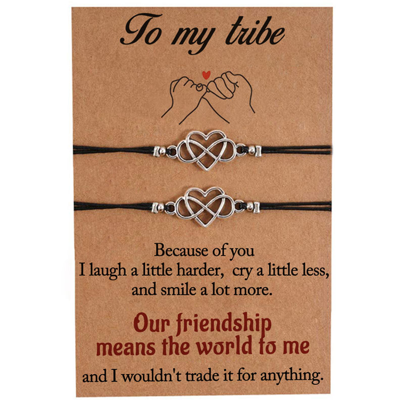 For Friend - Our Friendship Means The World To Me  Bracelet