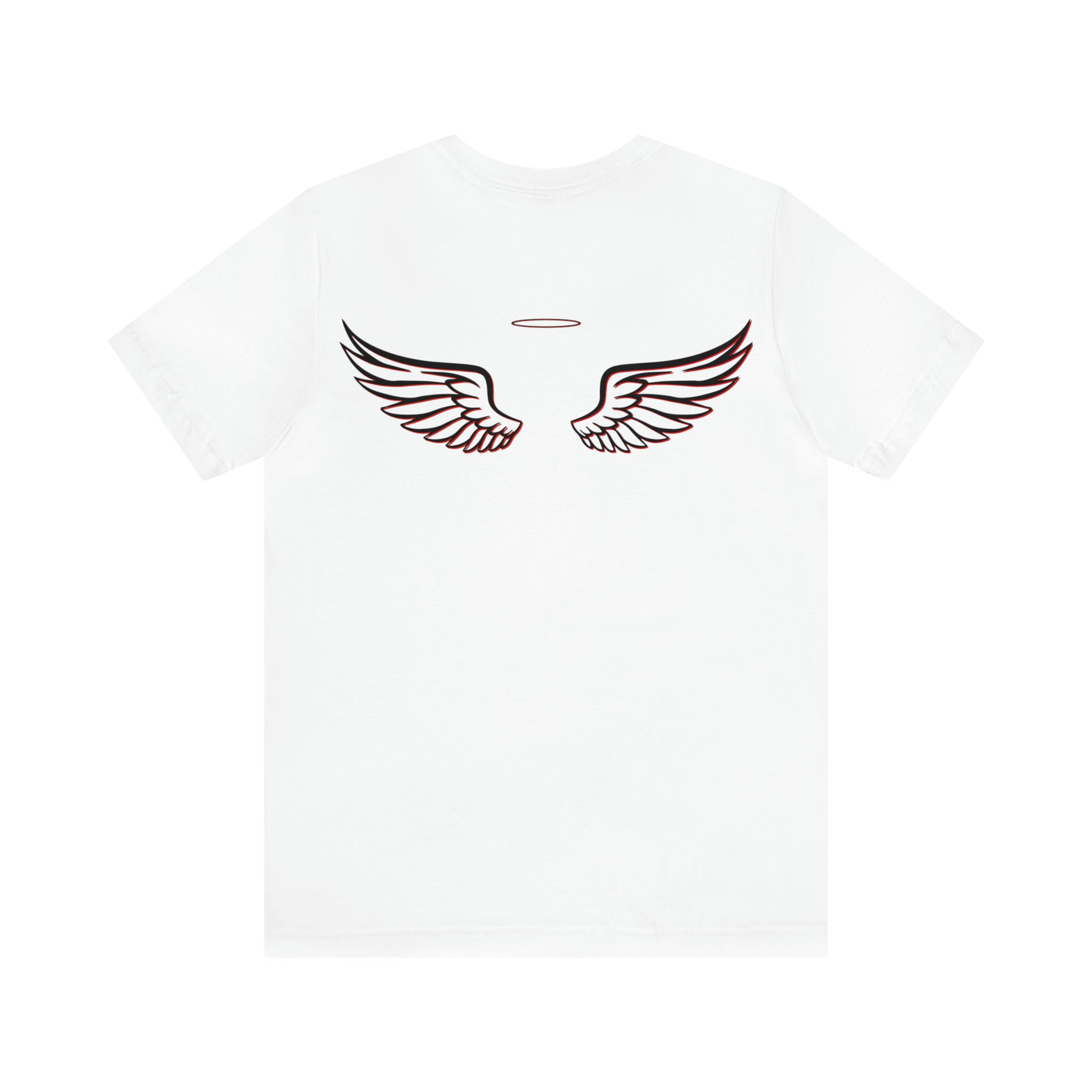 Unisex Jersey Short Sleeve Tee: I Dream of Angels but Live with Demons