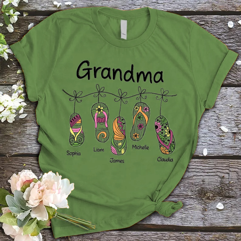 Personalized Shirt for Summer Flipflop T-Shirt
