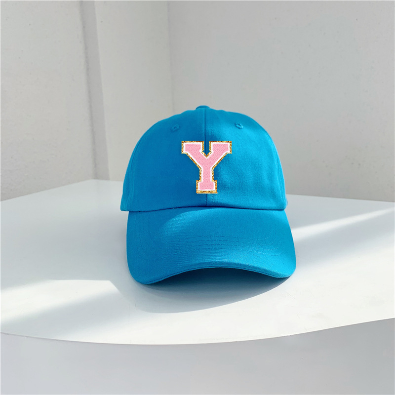 Personalized Child Letter Patch Hat | KKBeach15