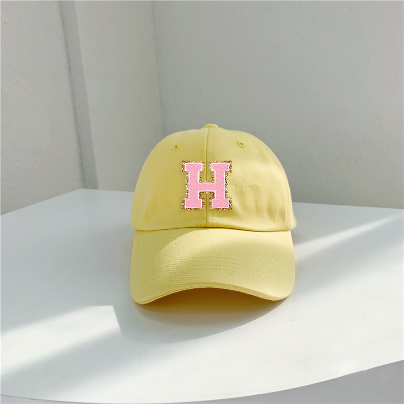 Personalized Child Letter Patch Hat | KKBeach15