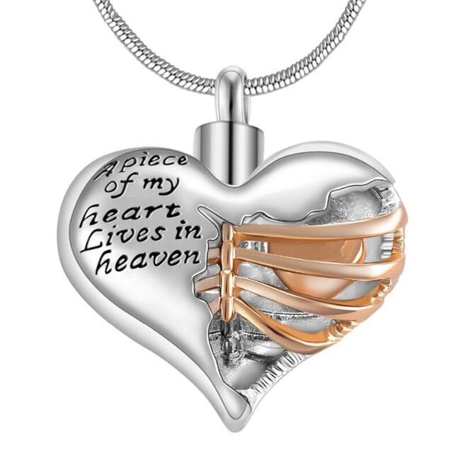 ❤️Last Day Special Sale 70% OFF - A piece of my heart lives in heaven Necklace
