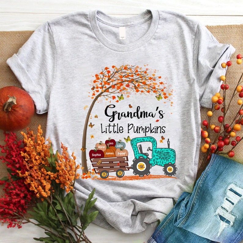 Personalized Mimi Little Pumpkin Shirt