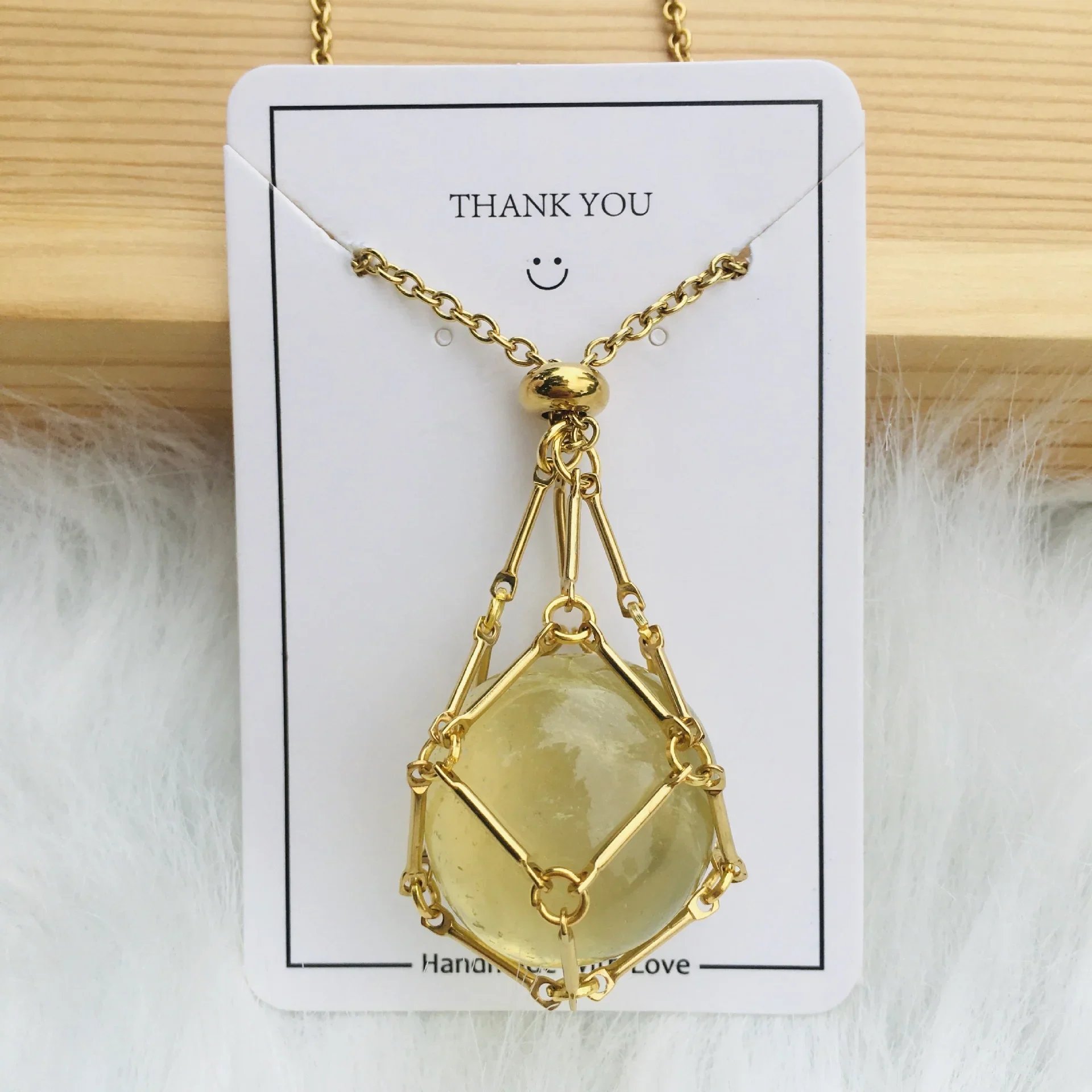 2023 Crystal Stone Holder Necklace - Free (Crystal) Gift Included🎁