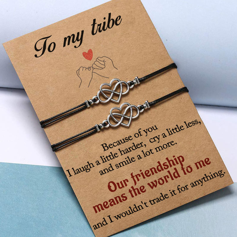 For Friend - Our Friendship Means The World To Me  Bracelet