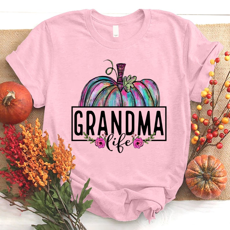 Personalized Pumpkin Grandma Life Shirt