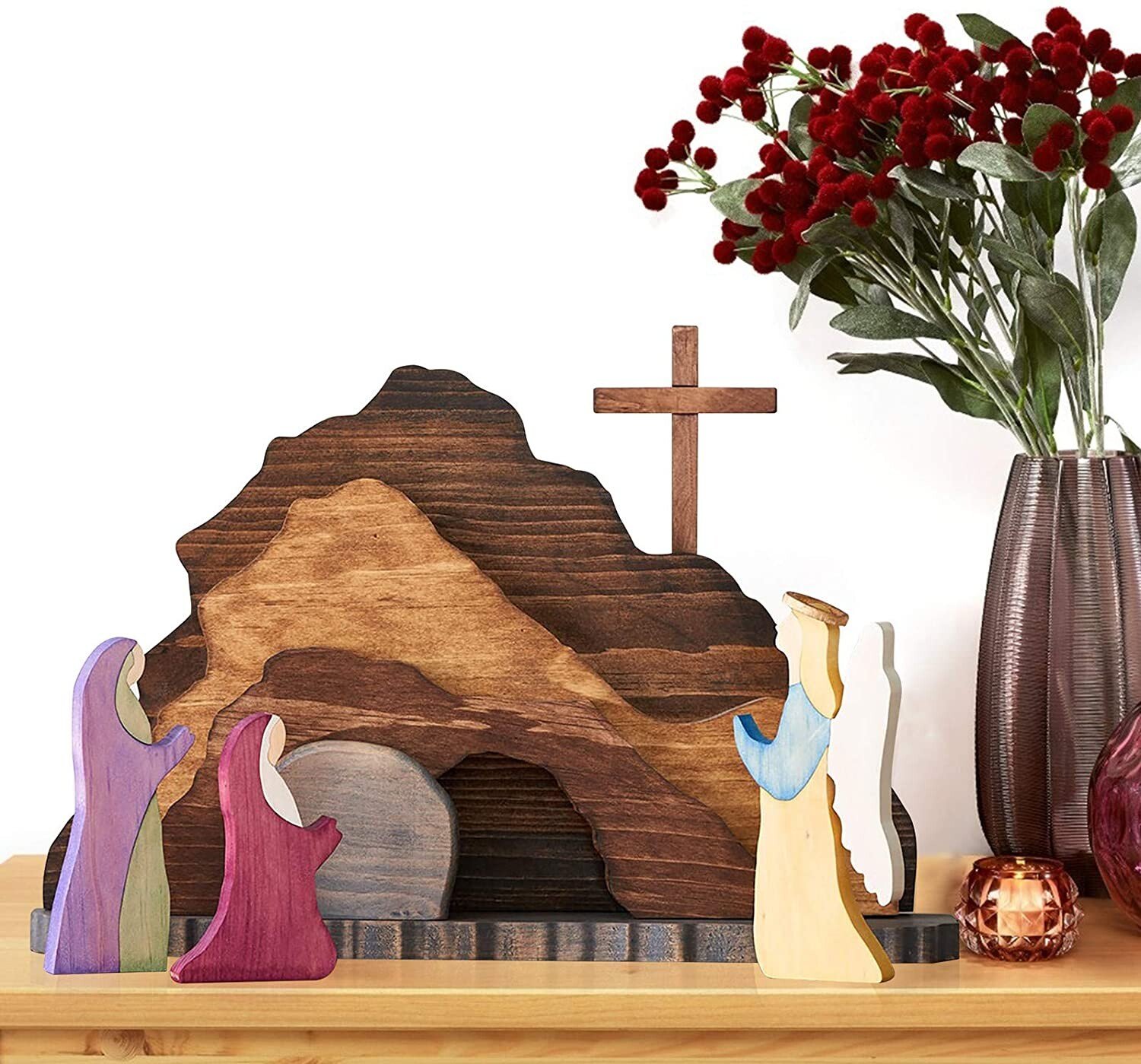 🔥Easter Scene Wooden Decoration（Buy 2 Get Free Shipping）