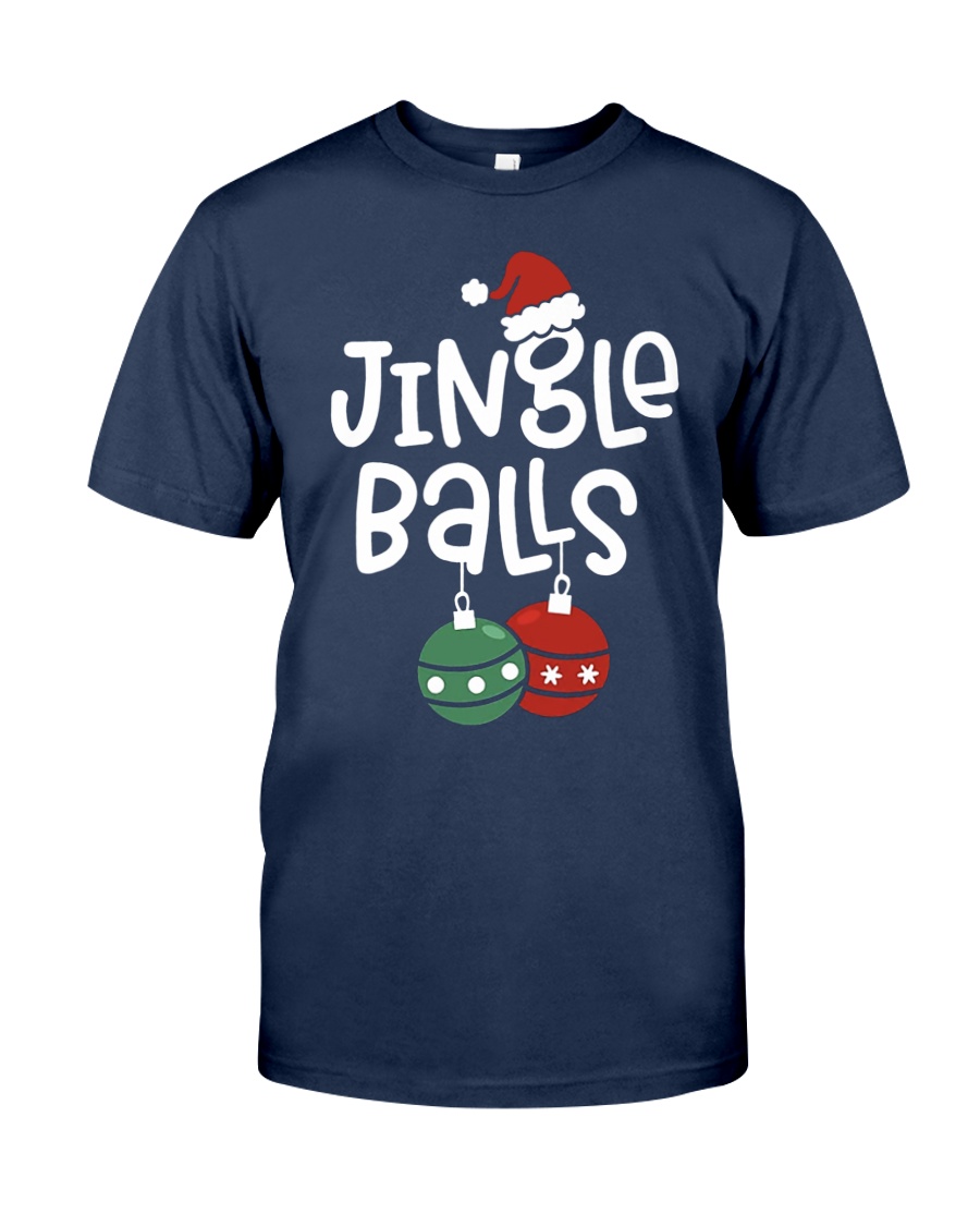 Perfect Couple Shirts: Jingle Balls - Tinsel Tits Matching Couple Shirts Classic T-Shirt